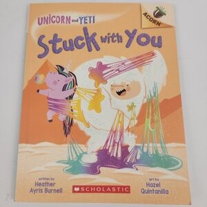 4 for $12 Unicorn and Yeti Stuck With You Scholastic Book